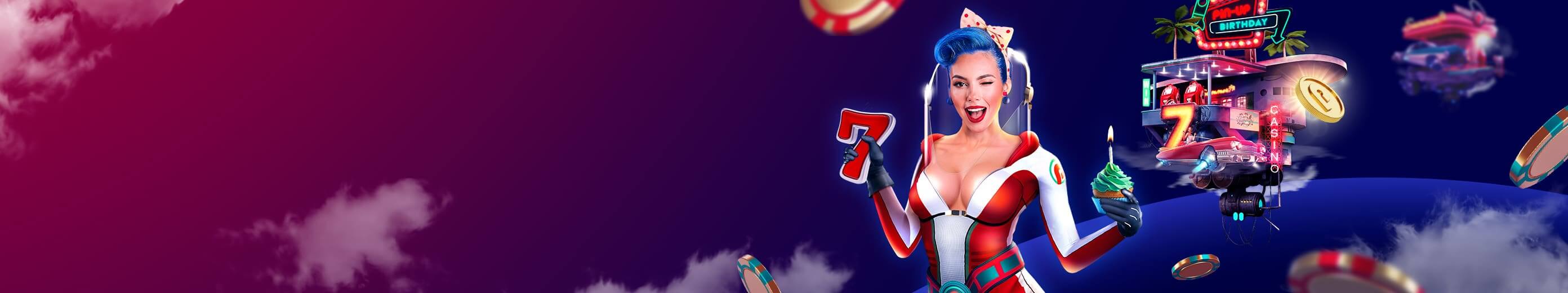 Acción PIN-UP Birthday Cup Premio en metálico:  4 500 000 $